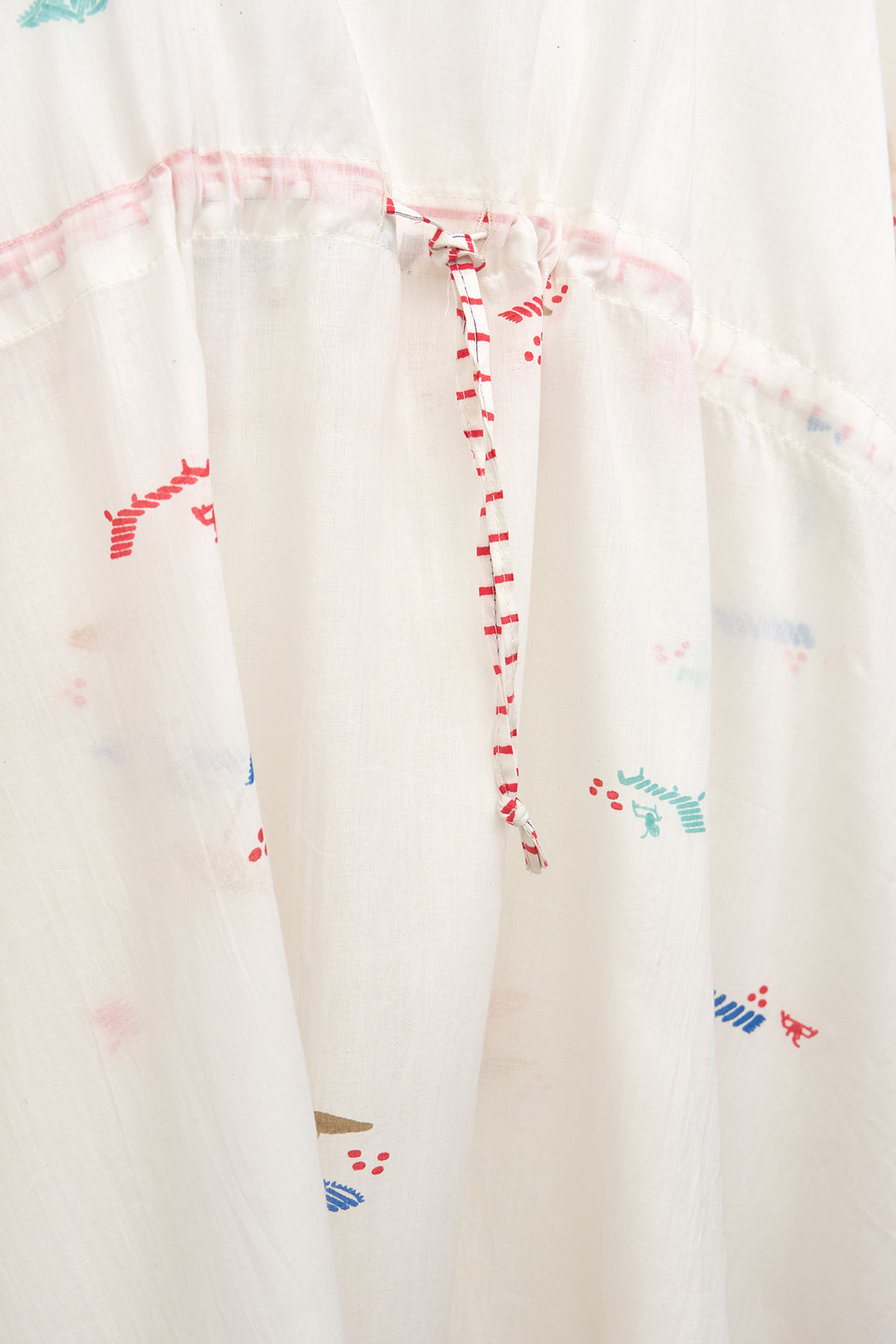 Poncho estampado playa Batela Moda SS25