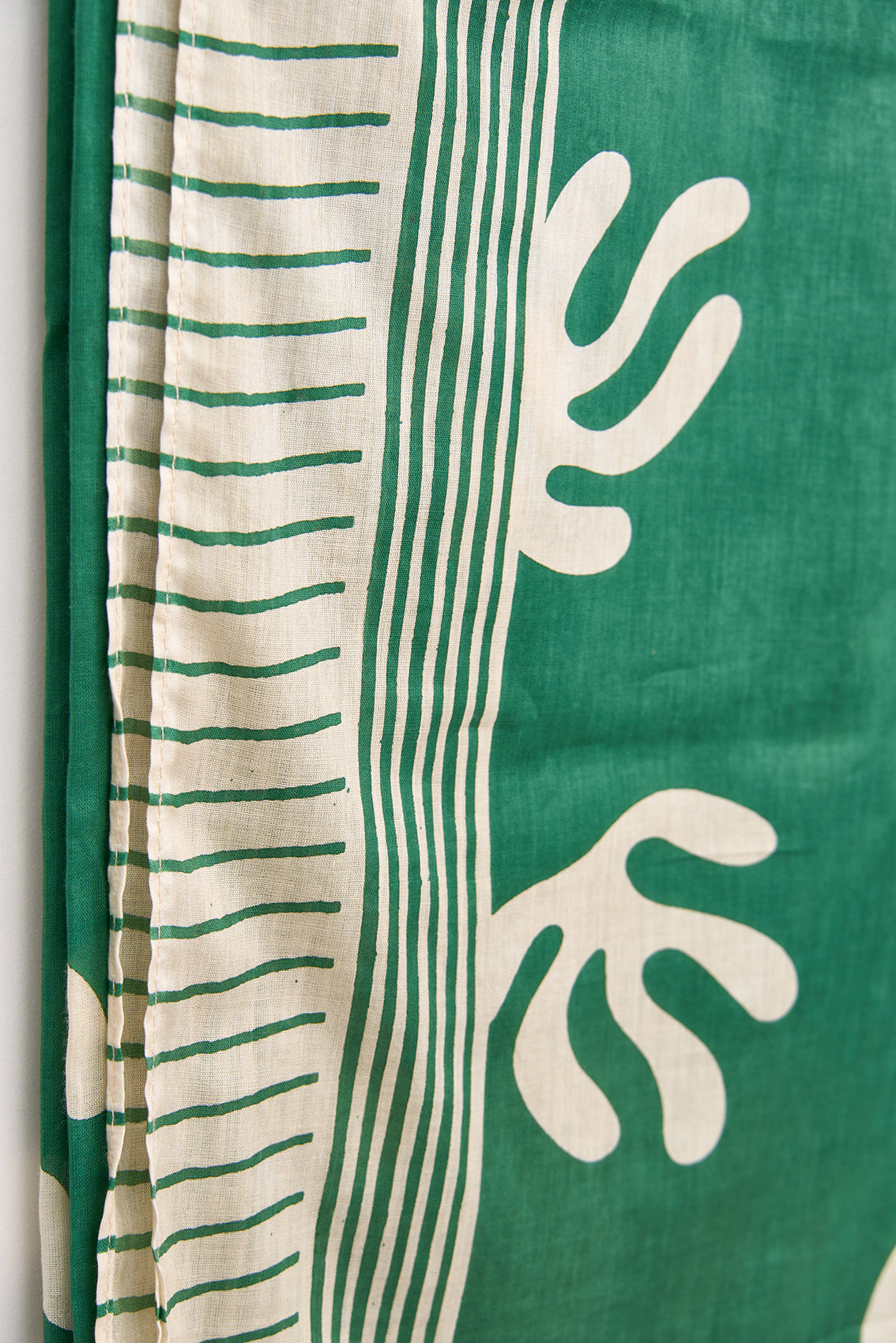 Fular estampado algas verde - Batela