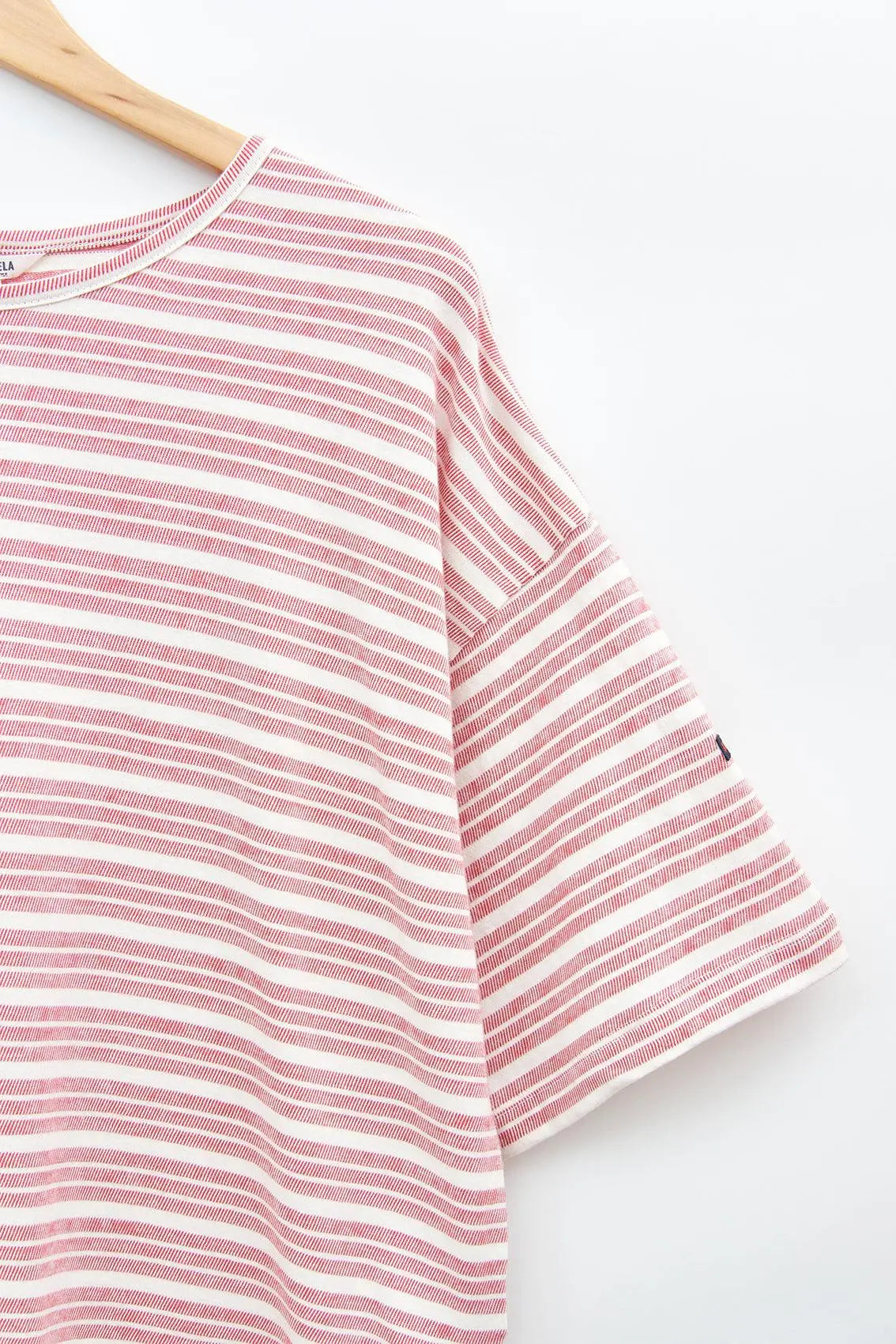 Camiseta oversize a rayas