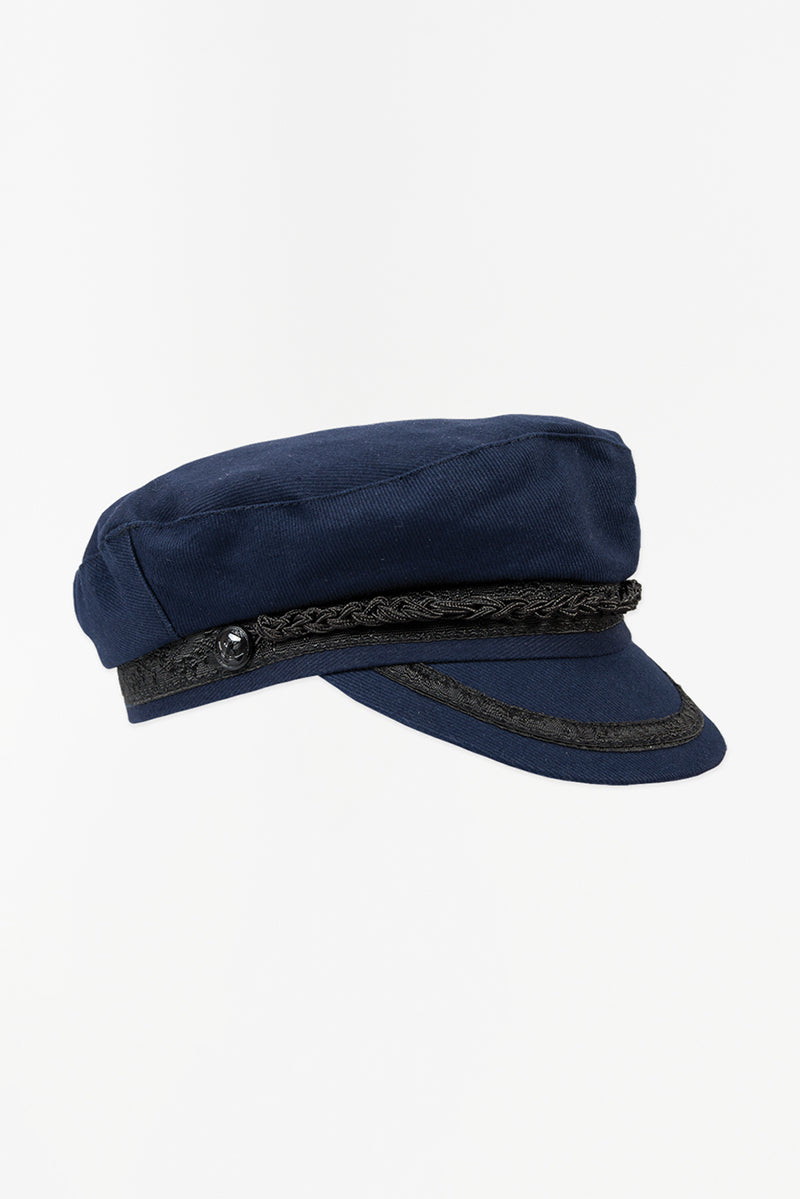 Gorra clásica marinera de algodón Batela Moda SS25