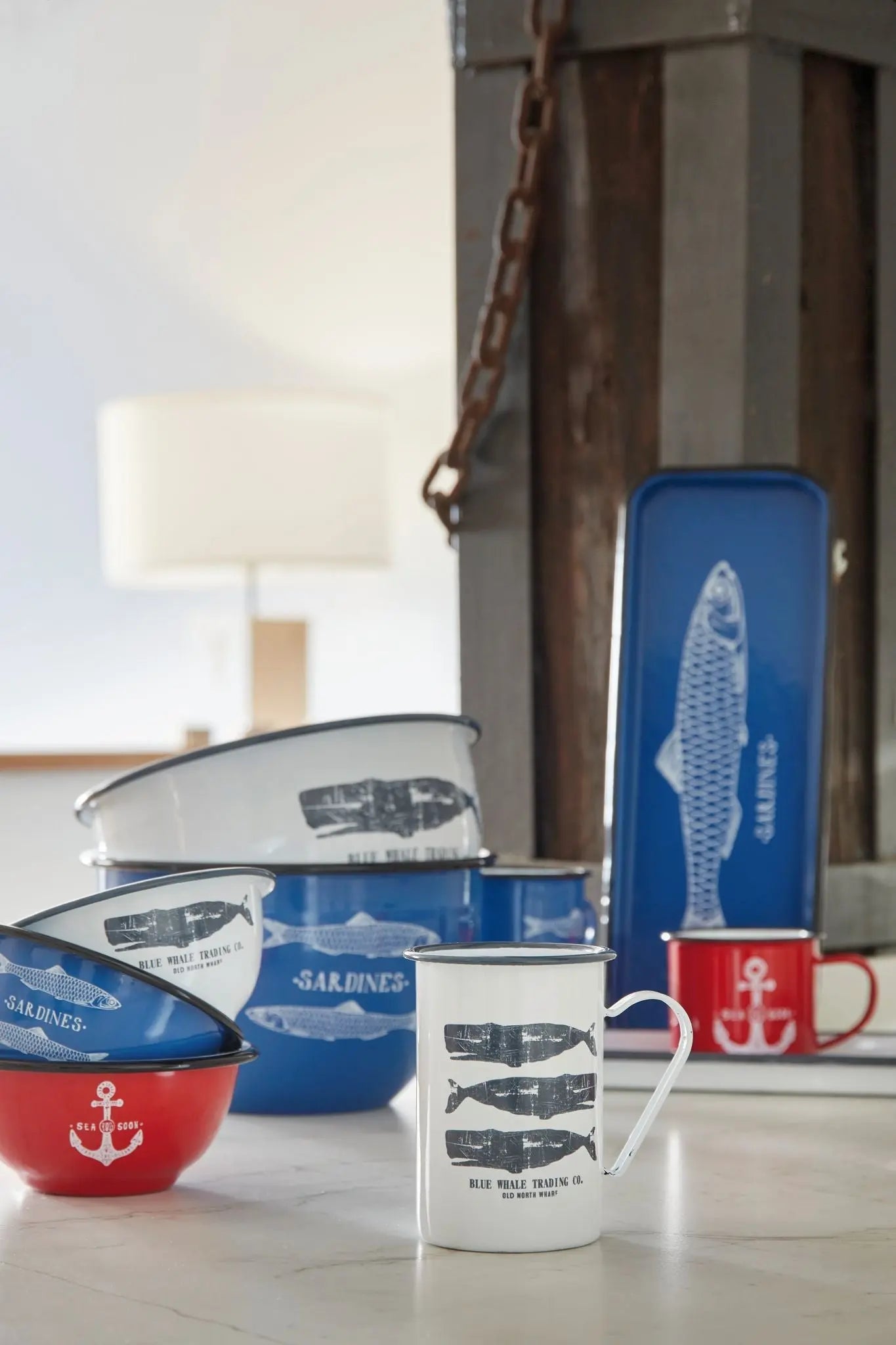 Bol de metal pequeño 'Sardines'