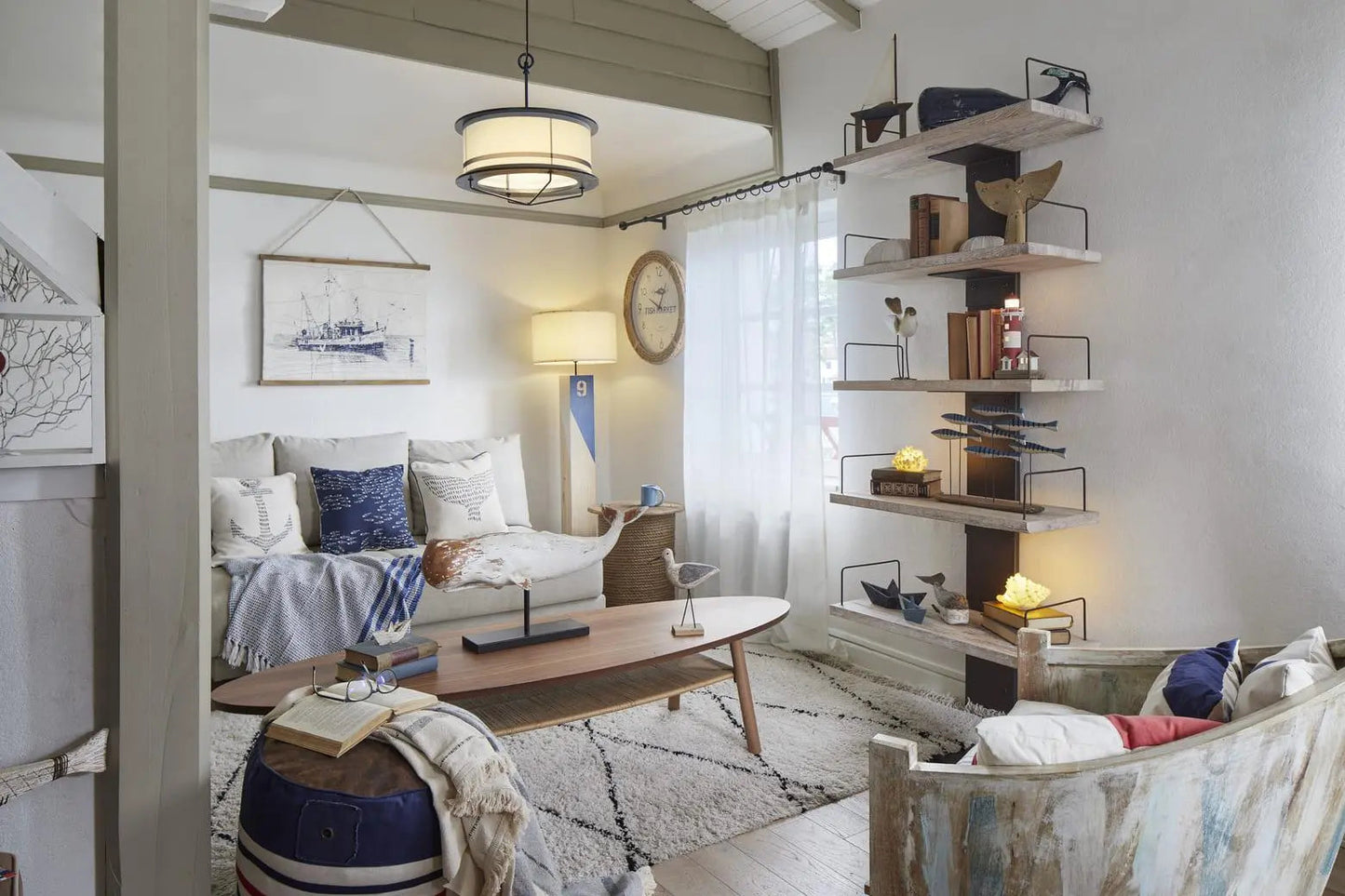 Cachalote grande blanco base metal - D1919 Batela