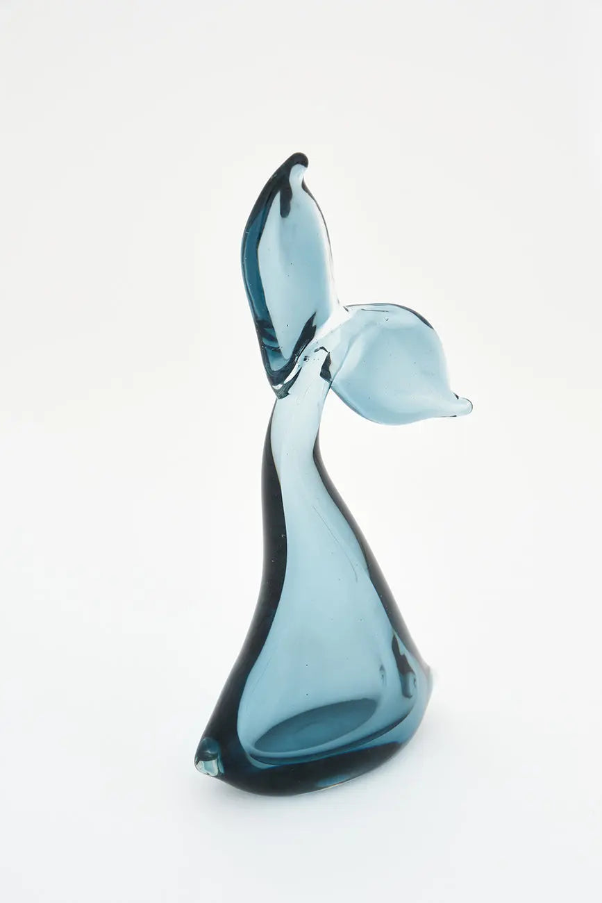 Cola de ballena de cristal, grande - Decoración náutica