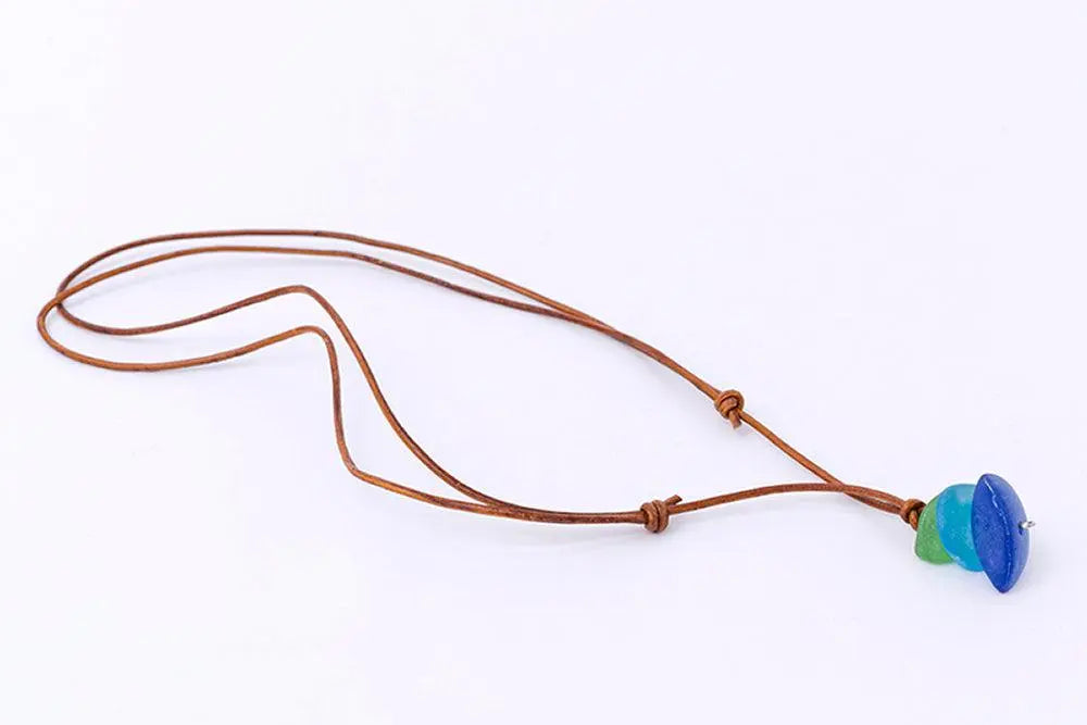 Collar de seaglass 2 - D6333 Batela