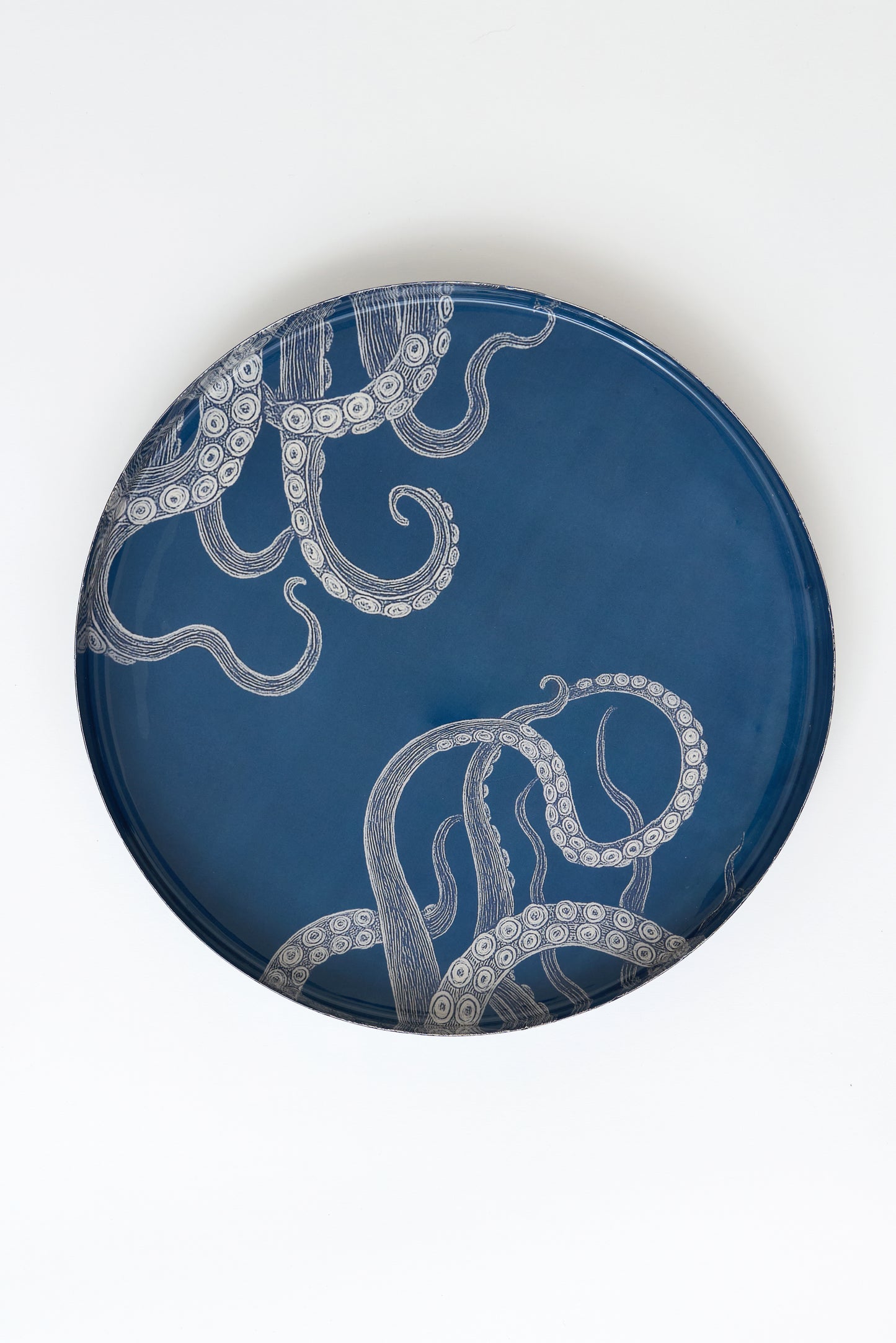 octopus metal tray