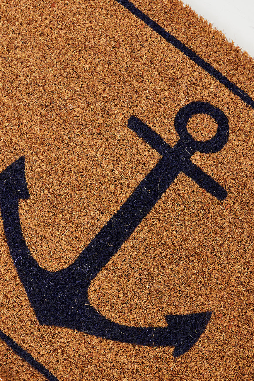 Felpudo ancla en fibra de coco