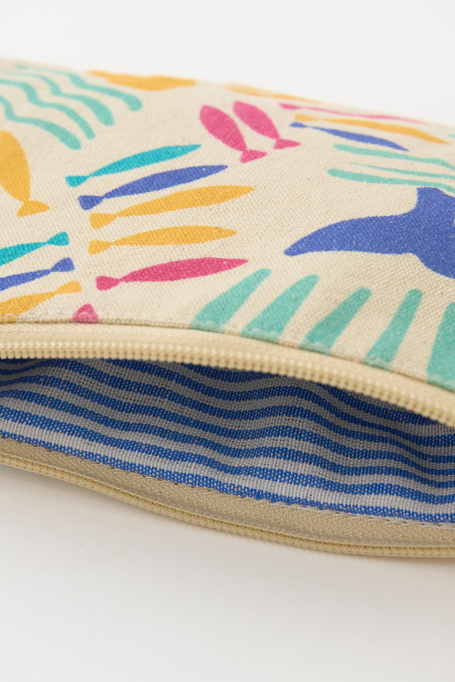 Bolso de mano con estampado náutico