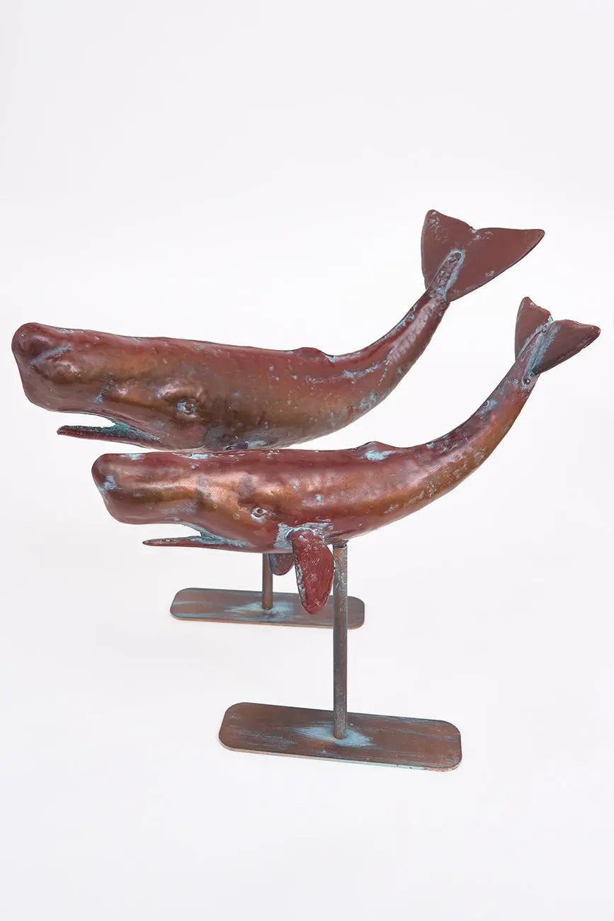 Cachalote con base en metal tamaño pequeño - BATELA