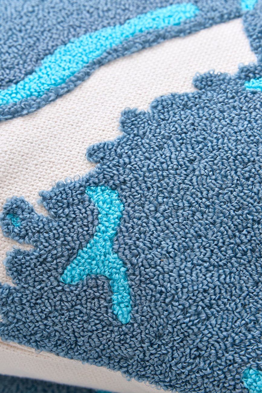 Set de 2 cojines bordados