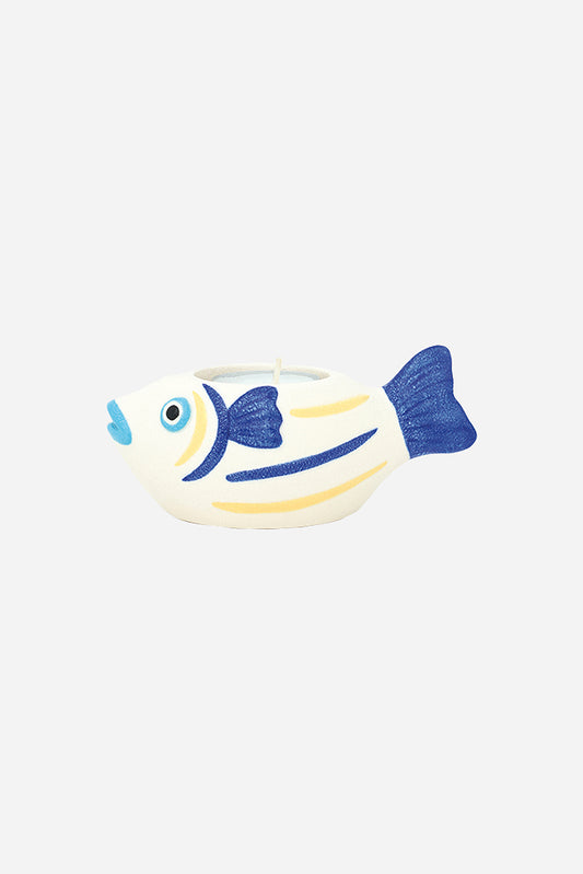 Fish-shaped candle holder