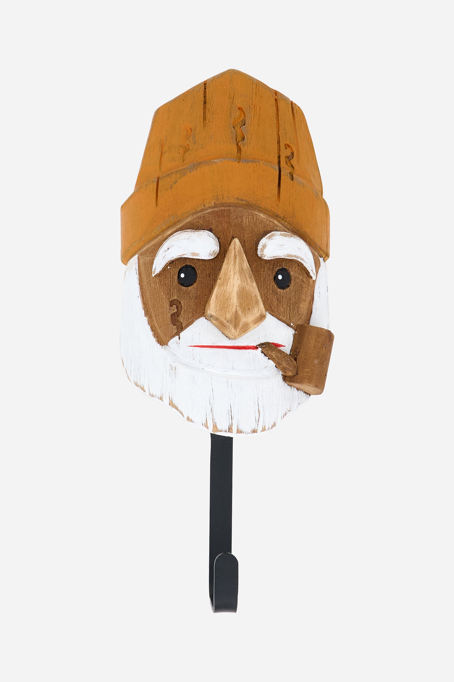 Colgador marinero de madera y metal