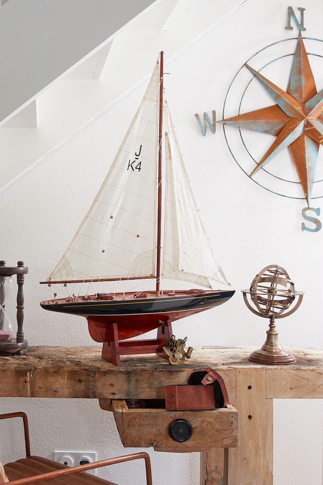 Maqueta de velero “Endeavour” en madera (Mediano) Batela Deco 2025