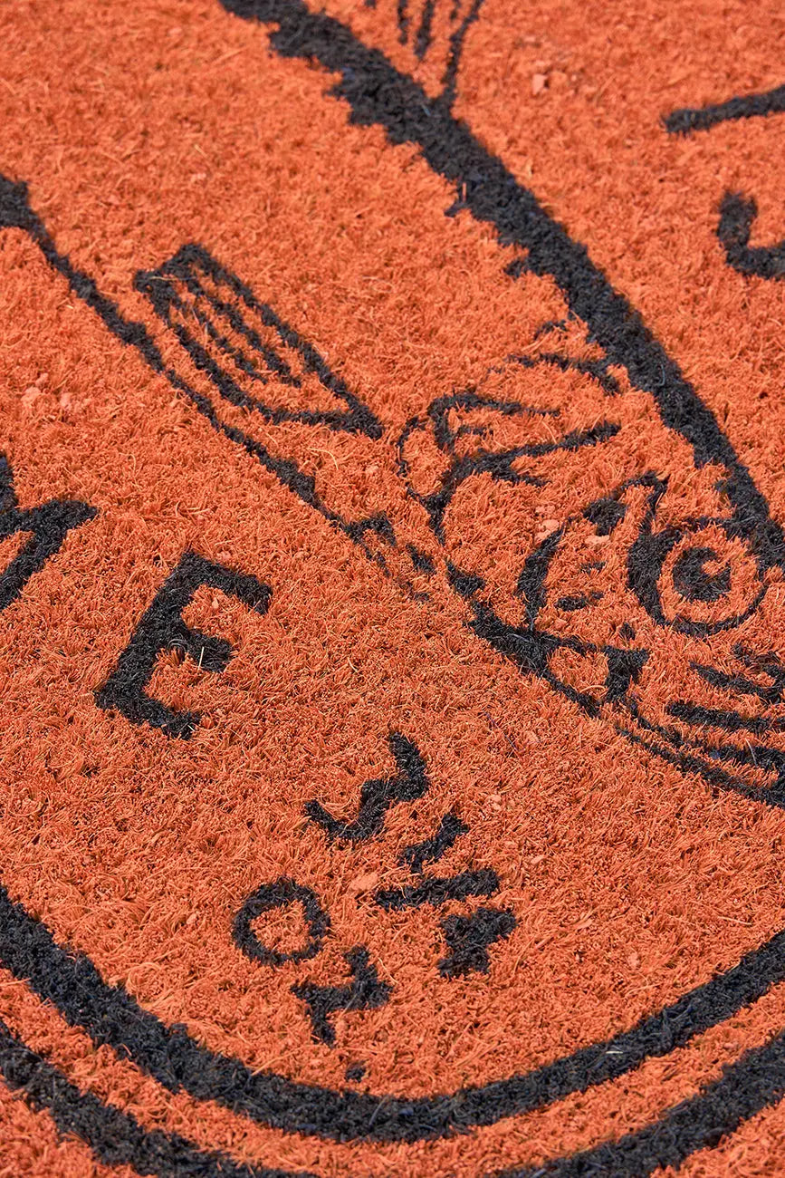 Felpudo con un diseño de lata de anchoas