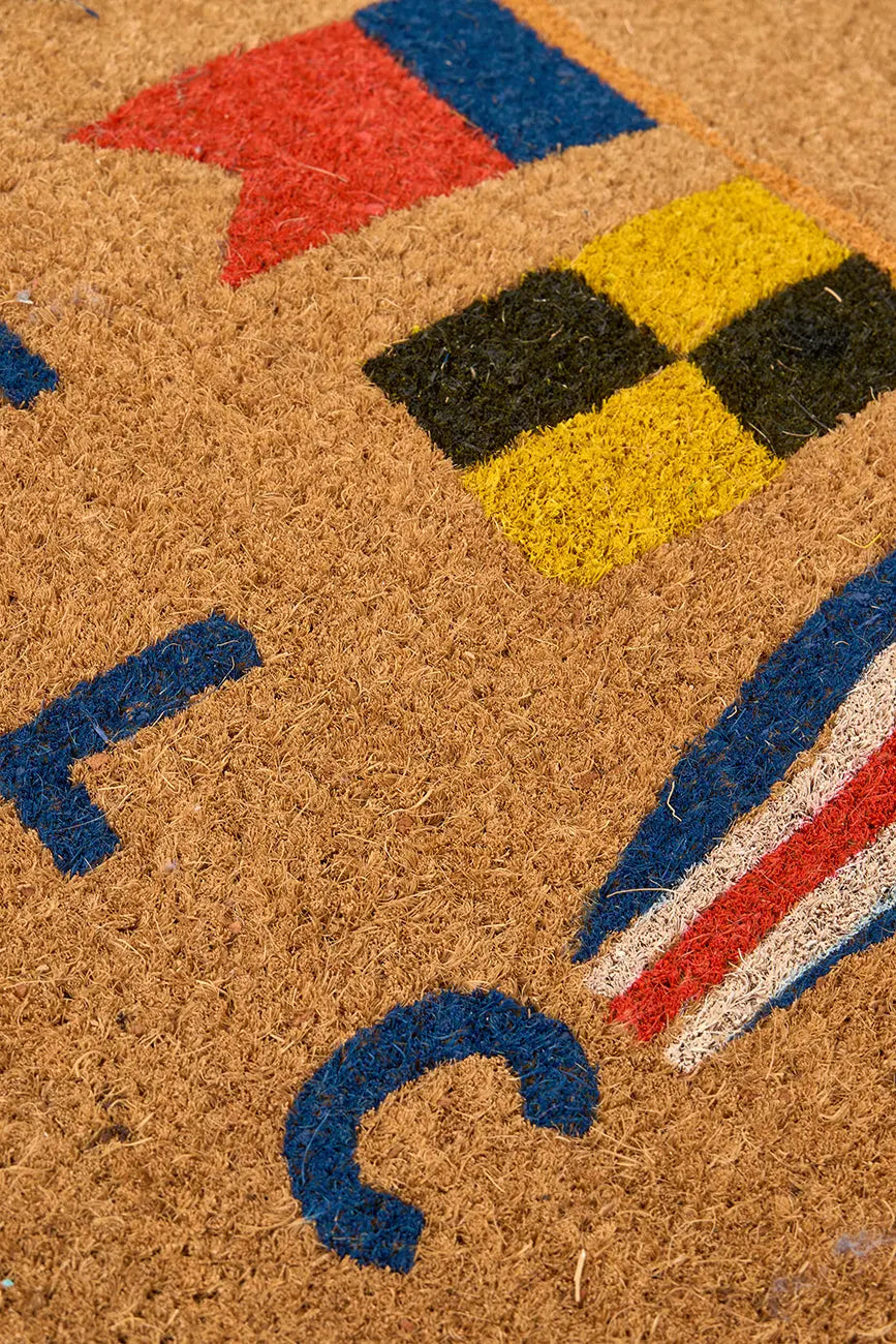 Felpudo de banderas náuticas