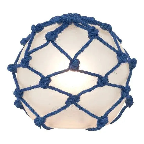 Lámpara Boya resina con red azul 19 cm - D1313 Batela