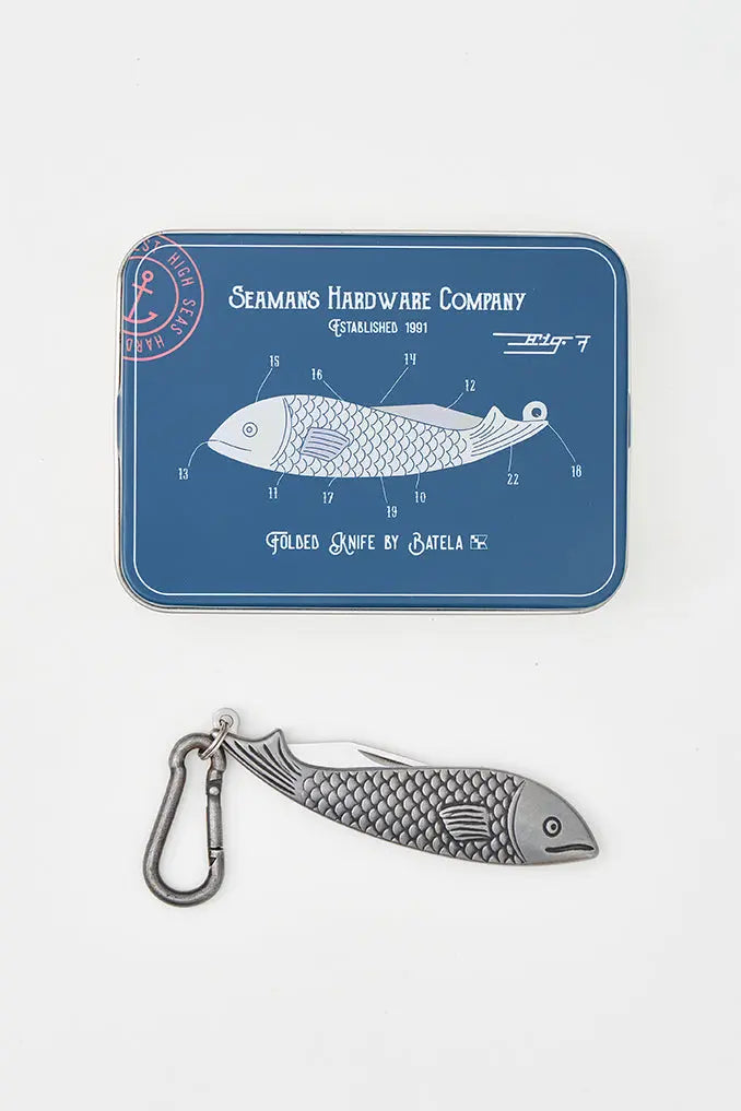 Navaja con forma de pez