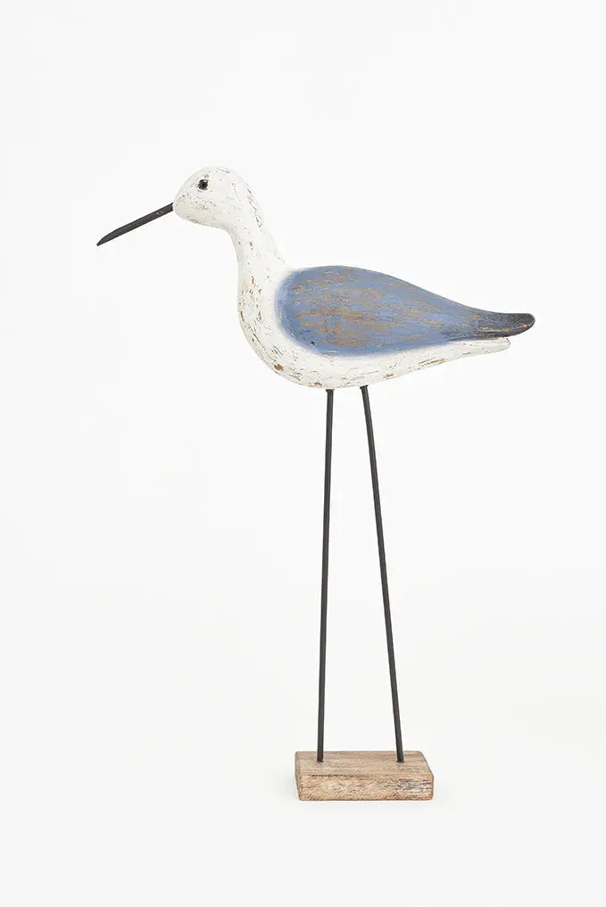 Pájaro marino con base de madera Batela Deco 2024