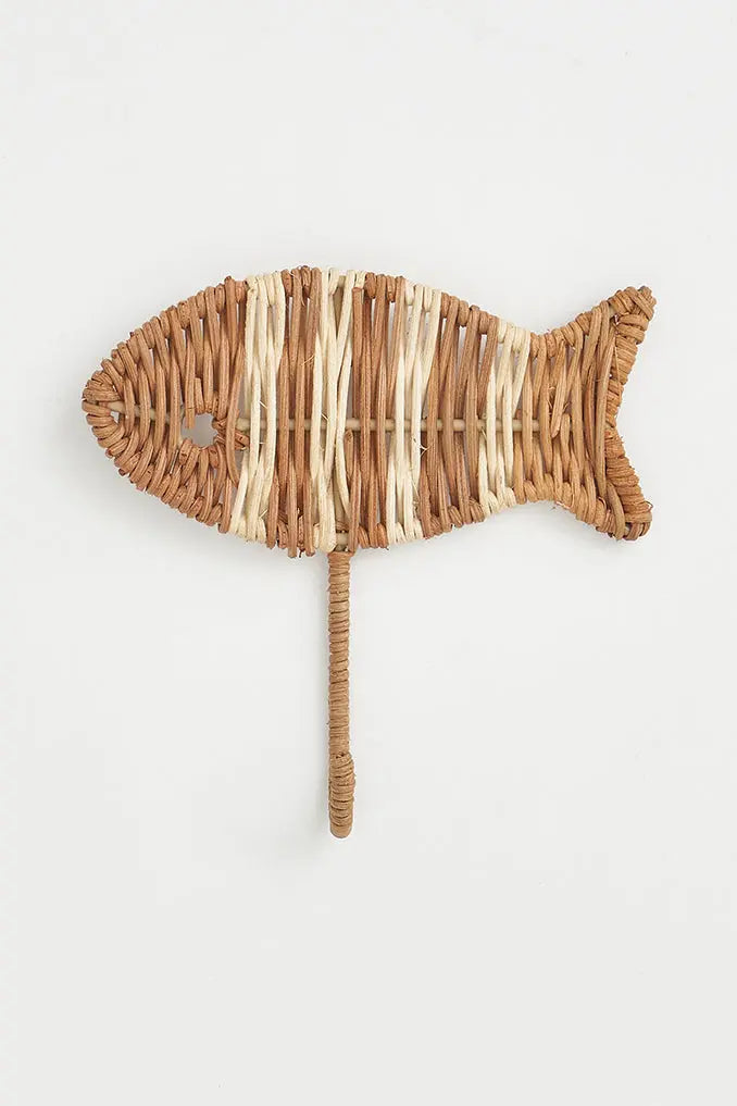 Perchero de ratán forma de pez Batela Deco 2024