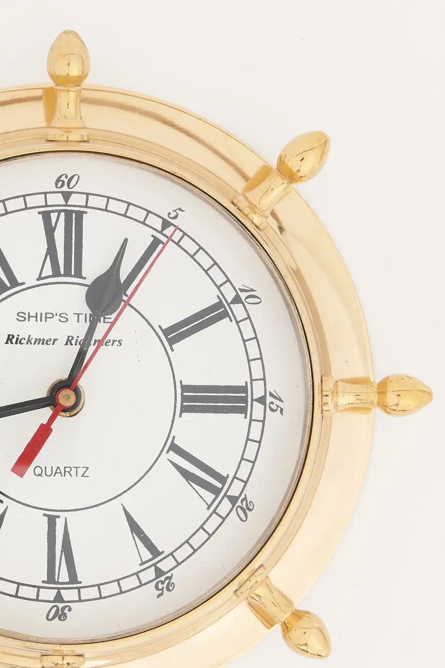 Reloj timón en latón - D993 - Batela