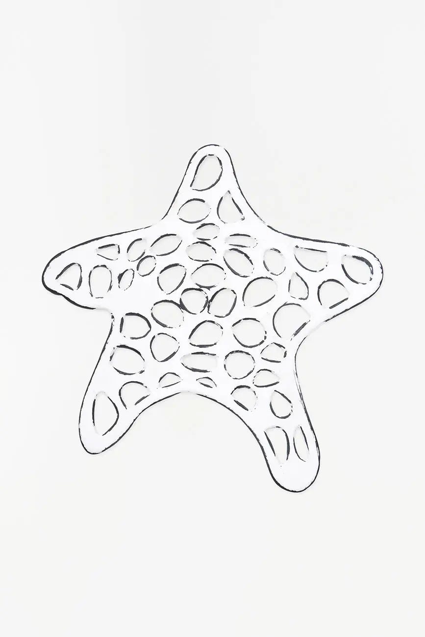 Salvamantel con forma de estrella de mar