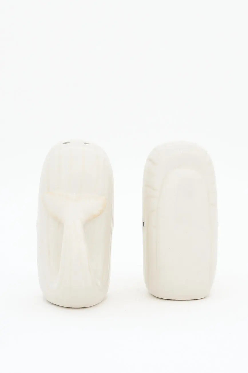 Set de salero y pimentero ballena