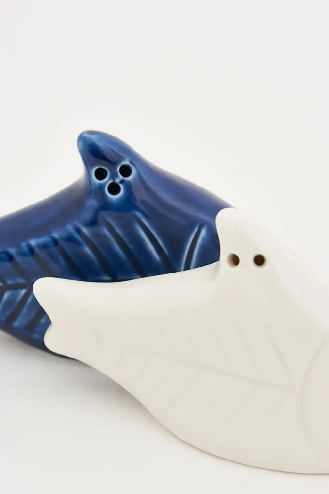 Set de salero y pimentero peces en cerámica Batela Deco 2024