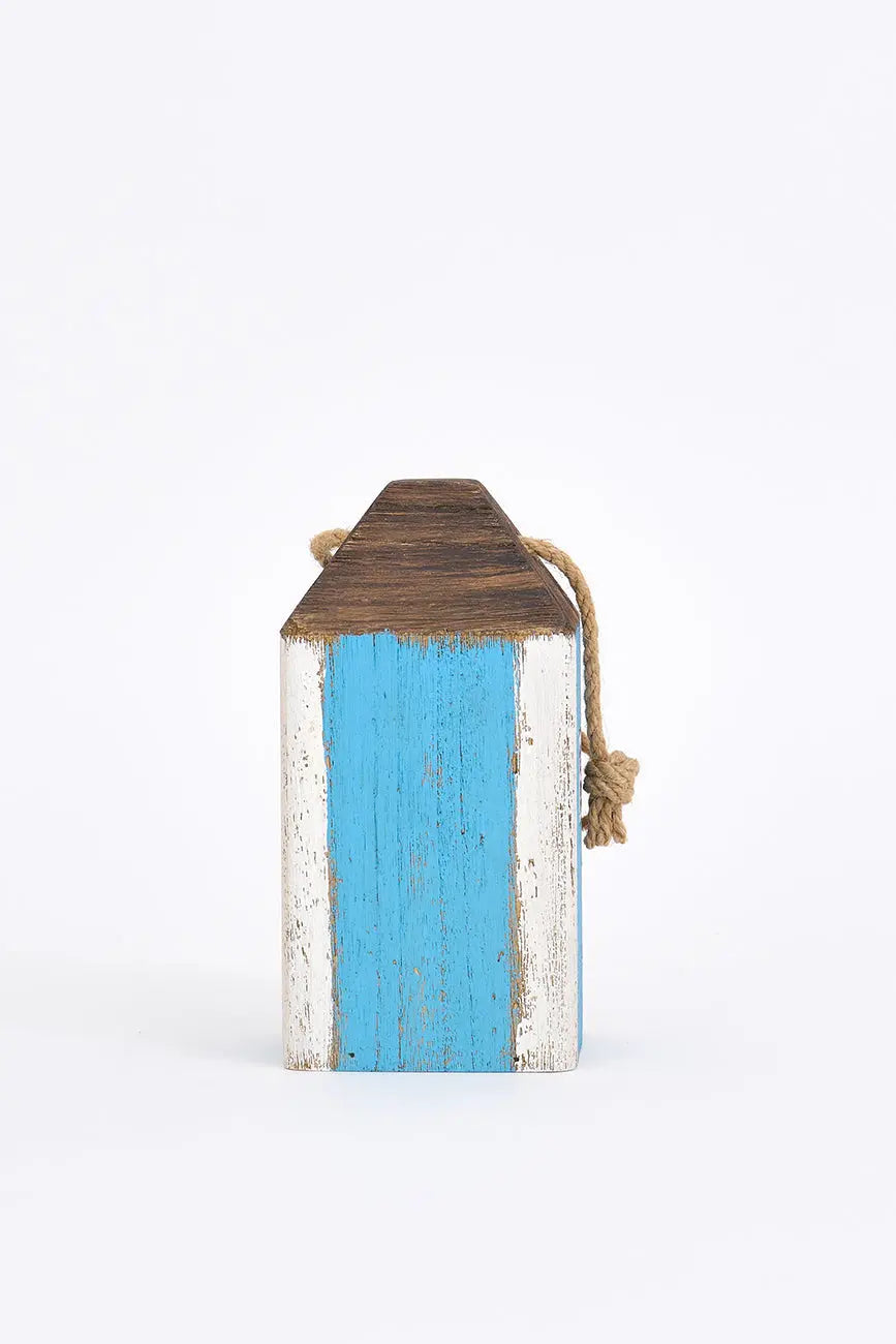 Tope de puerta de madera envejecida