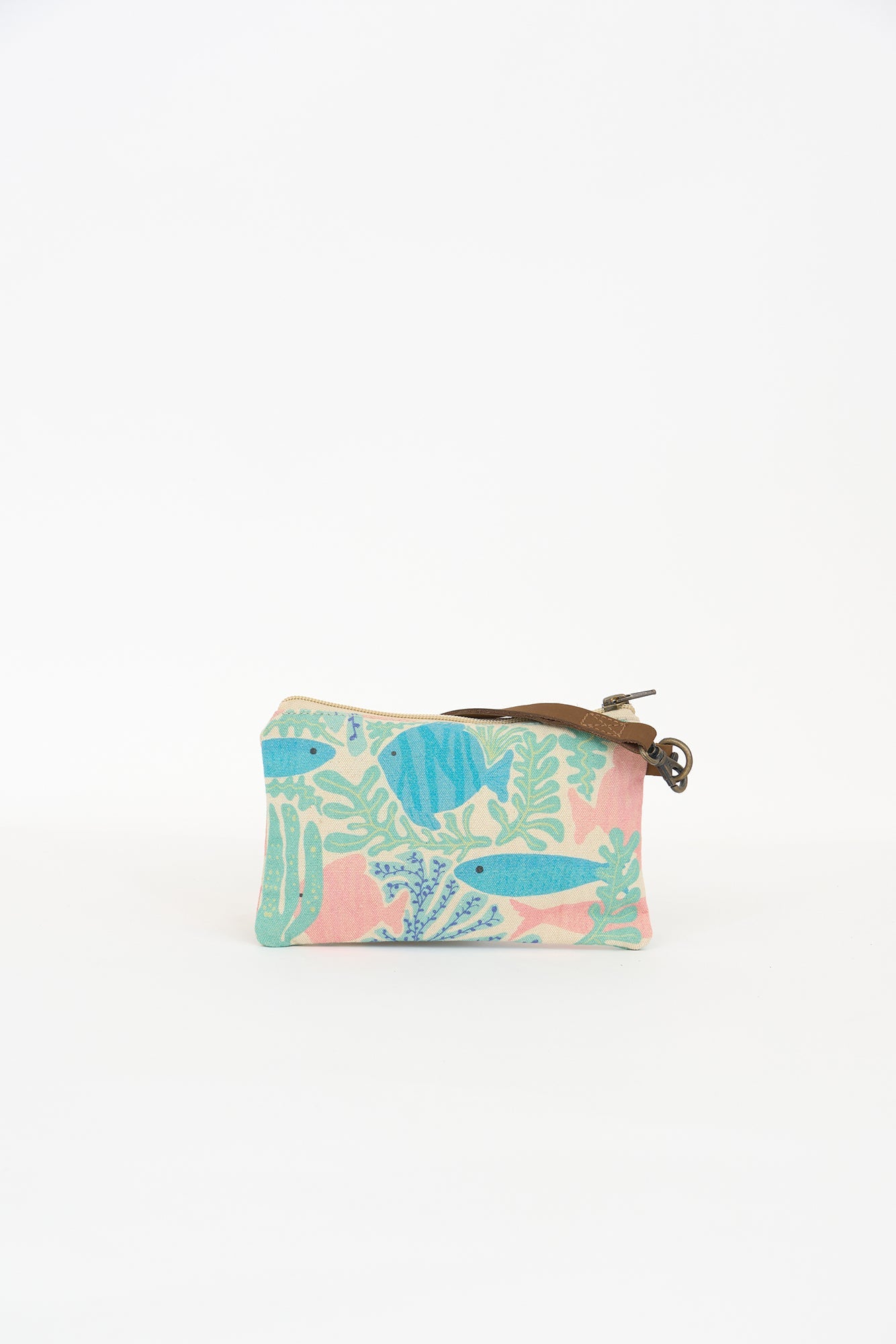 Bolso de mano con estampado marino
