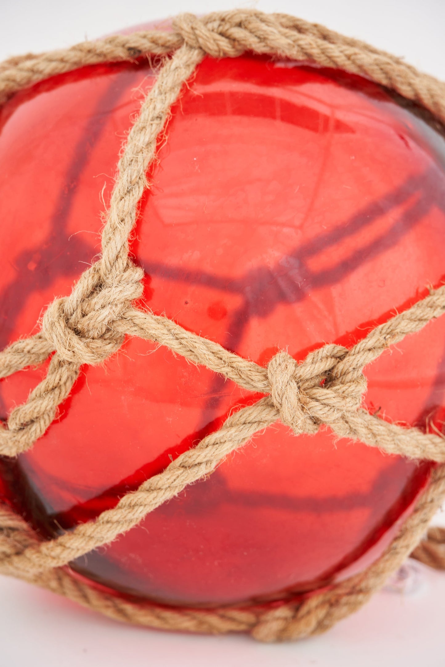Red glass buoy