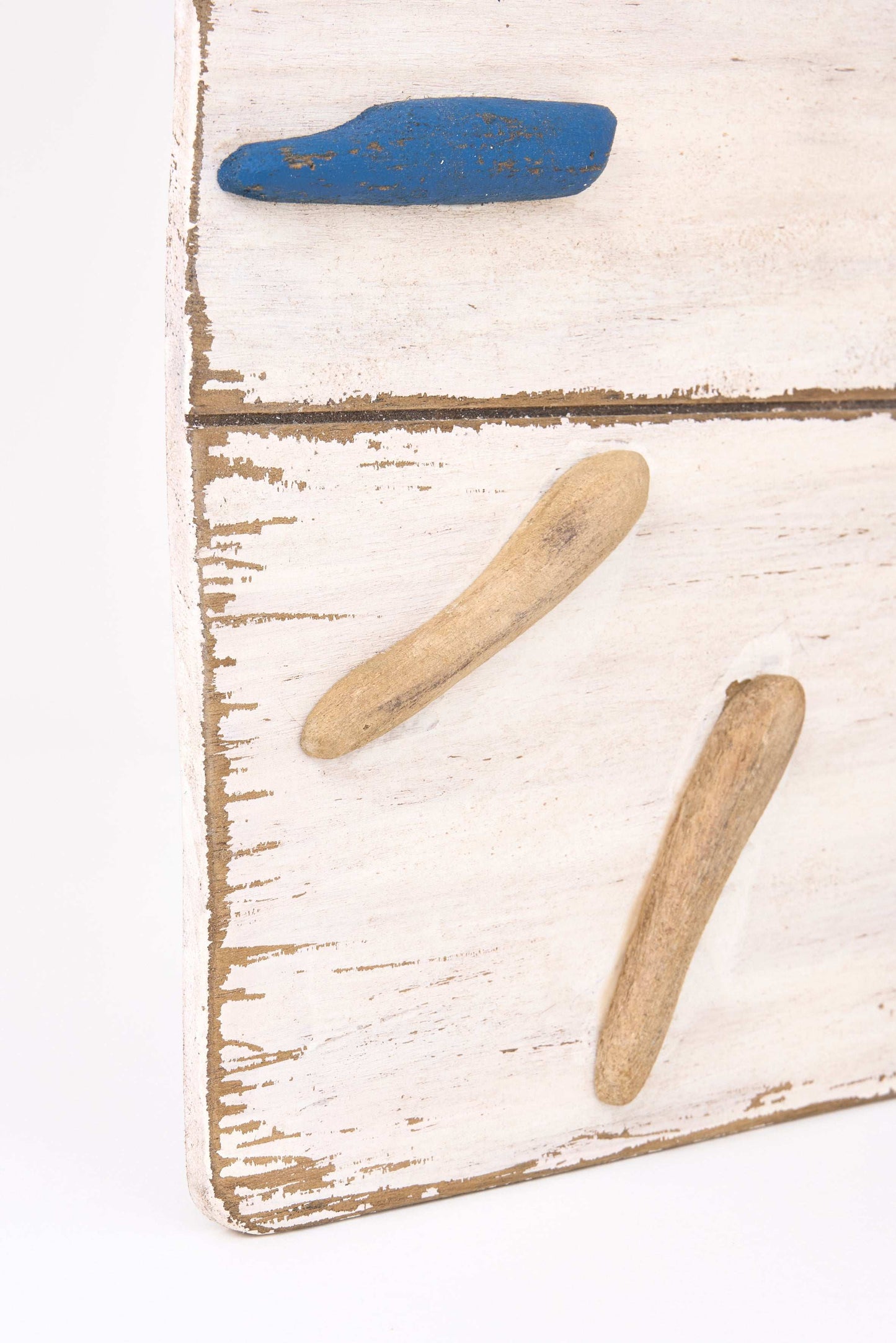 Reloj de pared de madera driftwood