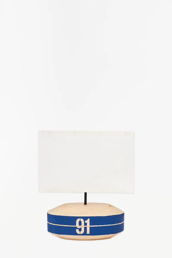 Lámpara de mesa redonda forma de boya - D2198 Decoración Náutica Batela