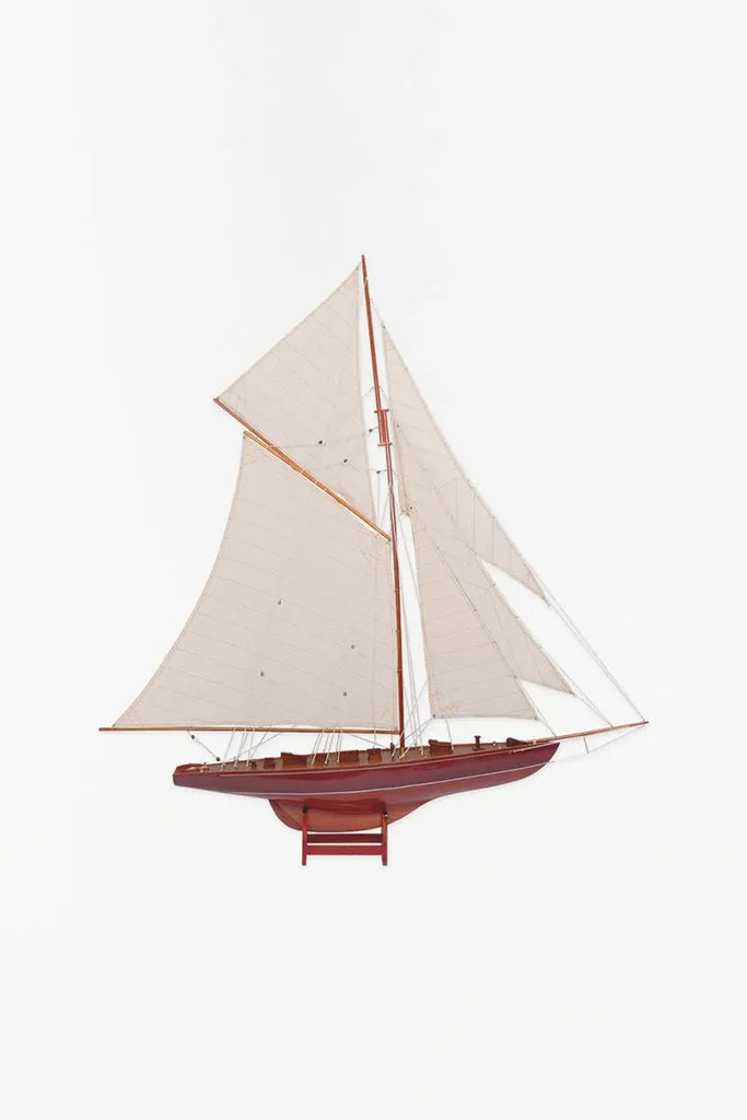 Maqueta de velero “Columbia” en madera (Pequeño) Batela