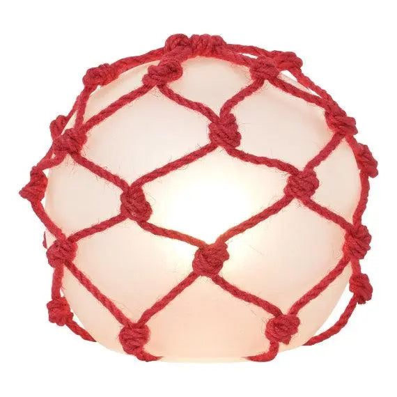 Lámpara Boya resina con red roja 19 cm - D1314 Batela
