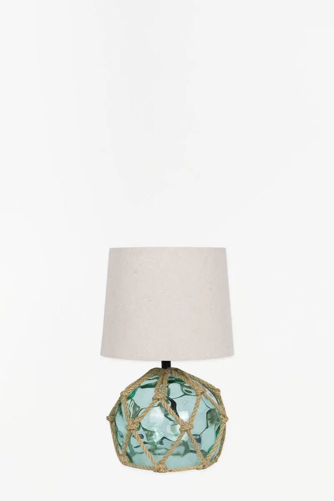 Lámpara de mesa boya verde pequeña - D1232V Batela
