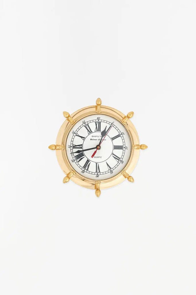 Reloj timón en latón - D993 Batela