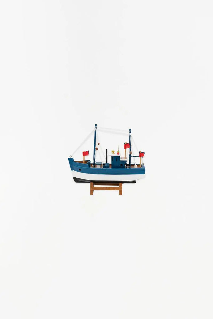 Réplica de barco pesquero de marisco azul - D332 Batela