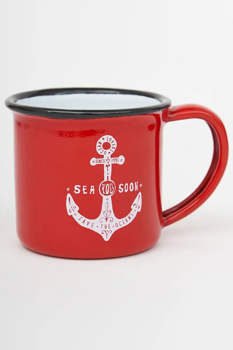 Taza pequeña de metal ancla Batela