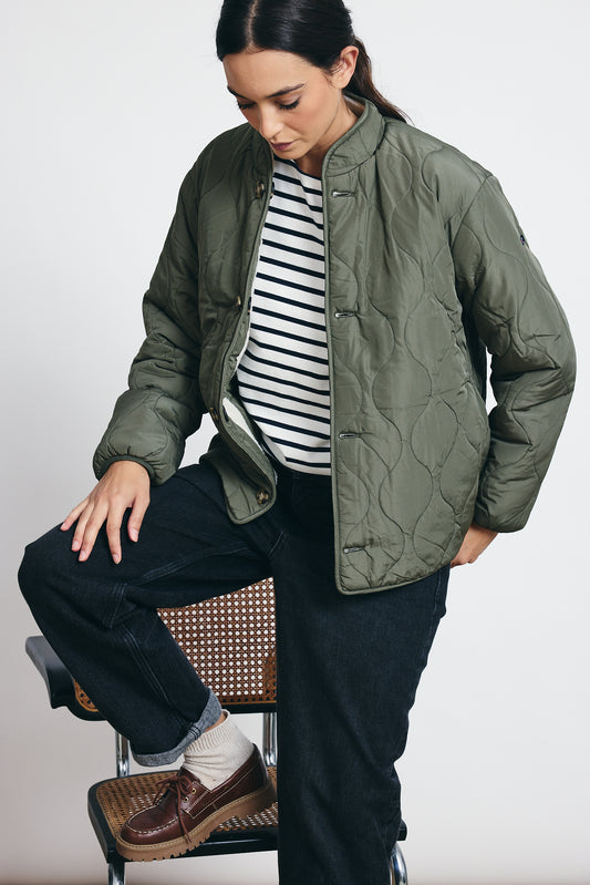 REVERSIBLE sherpa jacket
