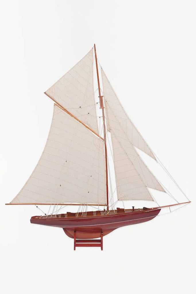 Maqueta de velero “Columbia” en madera (Mediano) Batela