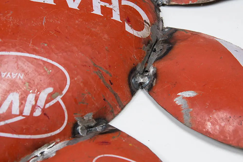 Langosta de metal reciclado - D6669 Batela