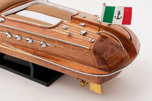 Réplica lancha motora de madera Batela