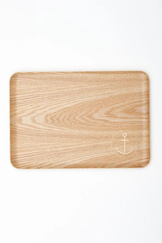 Bandeja de bambú ancla grande Batela