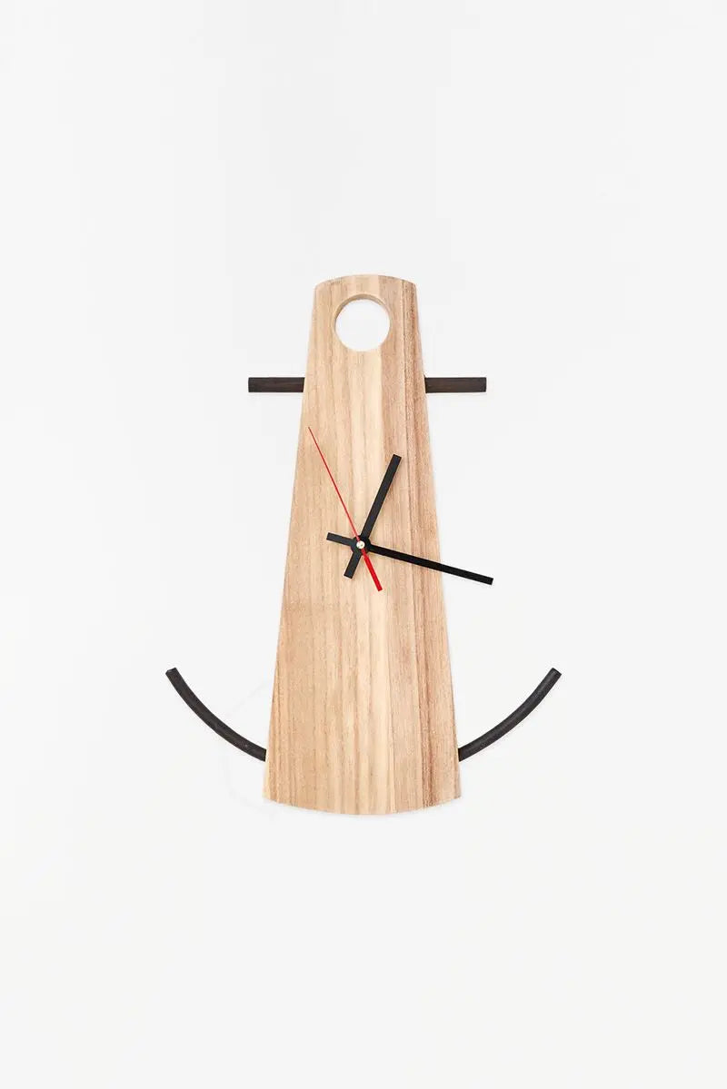 Reloj pared ancla