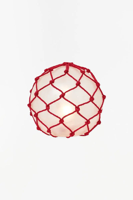 Lámpara Boya con red roja 28 cm - D1311 Batela