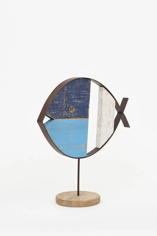 Pez de madera y metal Batela