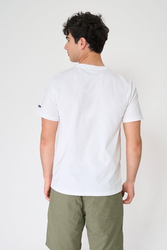 Cotton T-shirt with fish