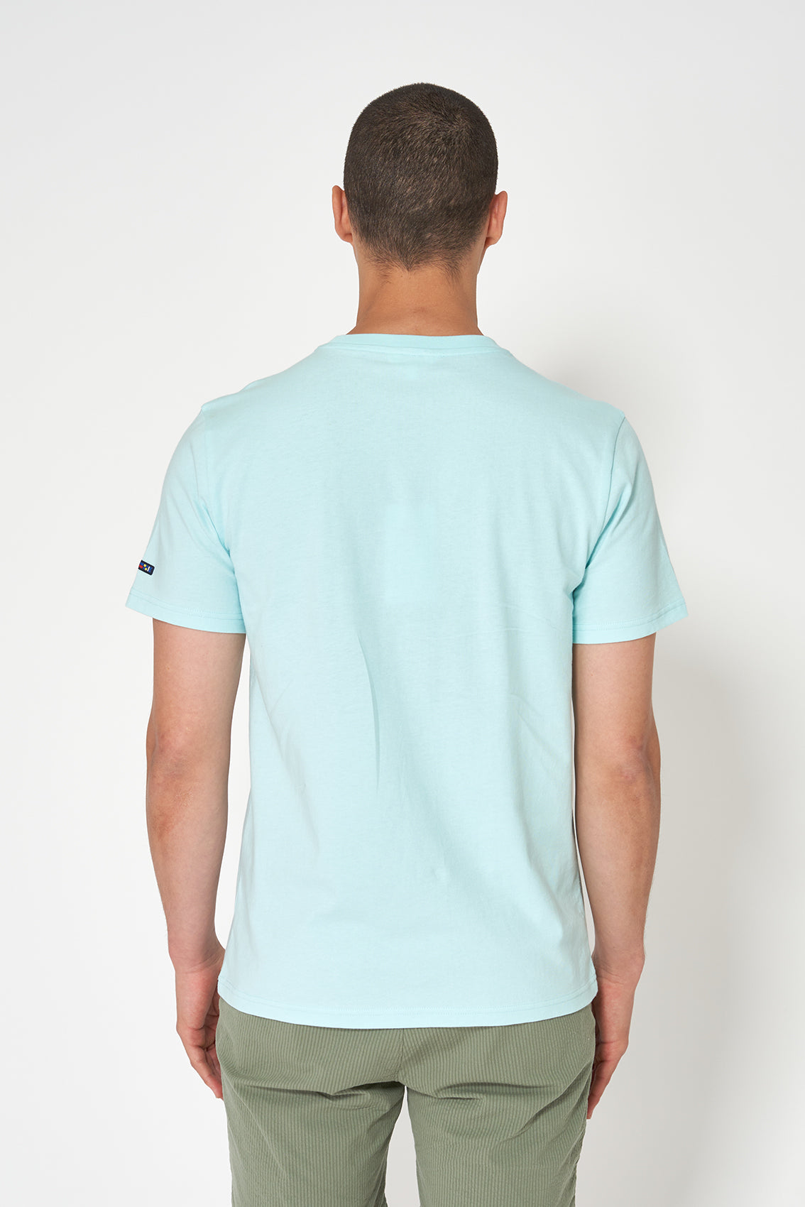 T-shirt en coton avec des poissons