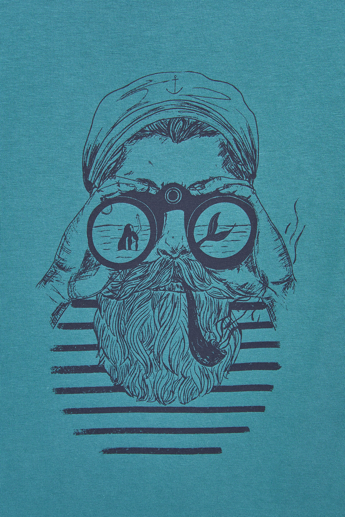 T-shirt en coton avec illustration au dos