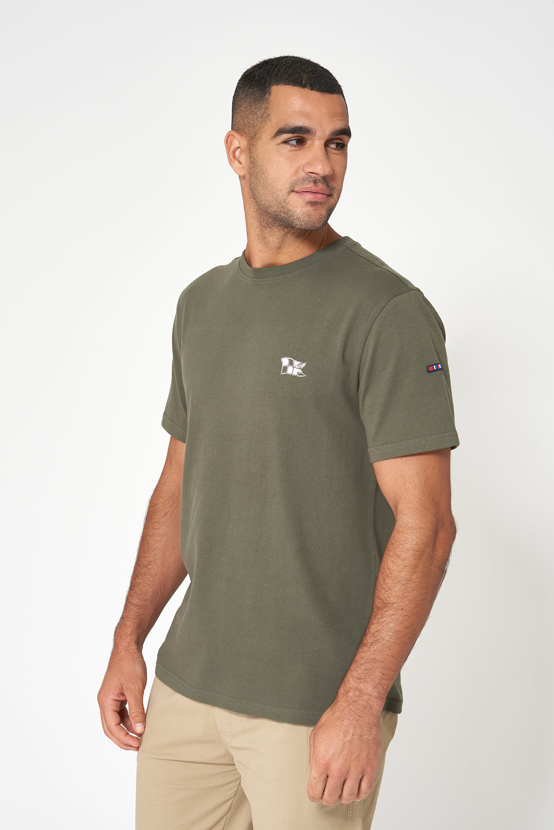 T-shirt en coton avec logo au dos