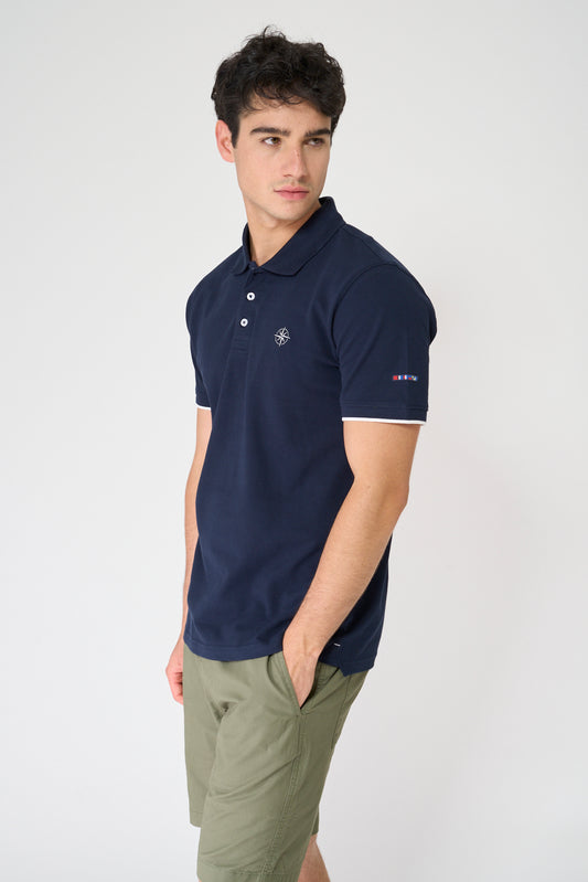 Polo clásico de algodón piqué